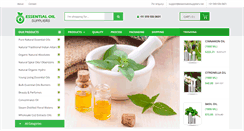 Desktop Screenshot of essentialoilsuppliers.net