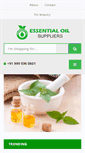 Mobile Screenshot of essentialoilsuppliers.net